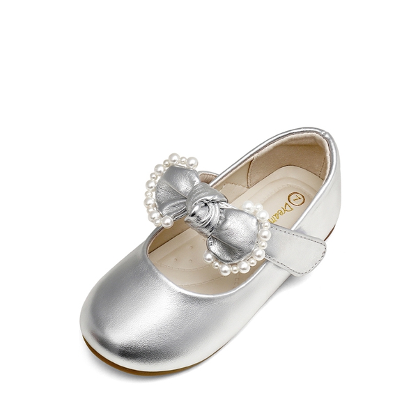 Dream Pairs Girls Mary Jane Flats (Toddler/Little Kid) - SILVER -  0